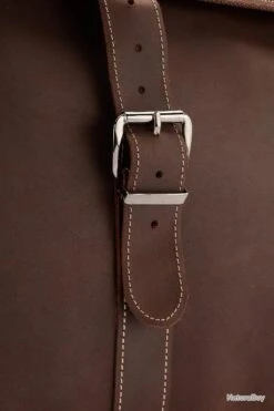 Sac De Battue Marron En Cuir De Country Sellerie -Peltor Soldes 00011 SAC DE BATTUE MARRON EN CUIR COUNTRY SELLERIE