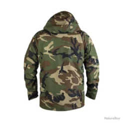 Mil-Tec Veste De Pluie Doublure Polaire Mil Tec Woodland -Peltor Soldes 00011 Veste de pluie Doublure polaire Mil Tec Woodland