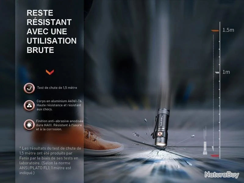 Lampe Torche Fenix E18R V2.0 - 1200 Lumens 14 Lampe Torche Fenix E18R V2.0 - 1200 Lumens – Image 12