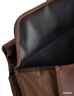 Sac De Battue Marron En Cuir De Country Sellerie -Peltor Soldes 00012 SAC DE BATTUE MARRON EN CUIR COUNTRY SELLERIE