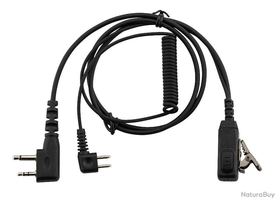 Cordon Pour Casque Anti-bruit Compatible PELTOR Avec Micro Switch P9 3 Cordon Pour Casque Anti-bruit Compatible PELTOR Avec Micro Switch P9