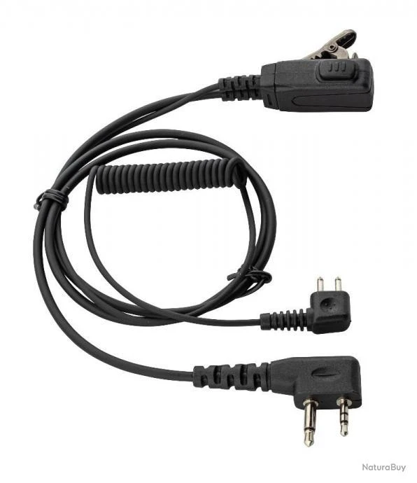 Cordon Pour Casque Anti-bruit Compatible PELTOR Avec Micro Switch P9 4 Cordon Pour Casque Anti-bruit Compatible PELTOR Avec Micro Switch P9 – Image 2