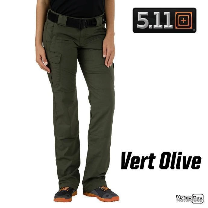 Pantalon 5.11 TACTICAL Stryke Femme Vert Olive Taille 2 (32-34)-Regular 3 Pantalon 5.11 TACTICAL Stryke Femme Vert Olive Taille 2 (32-34)-Regular
