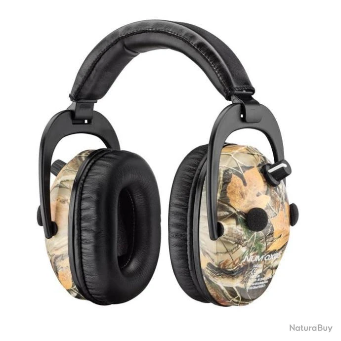 Casque Antibruit électronique Num'Axes Camo 3 Casque Antibruit électronique Num'Axes Camo