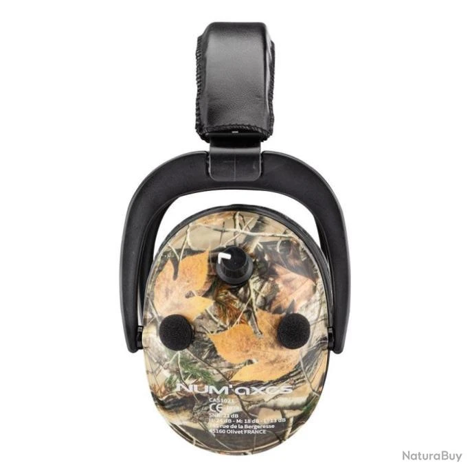 Casque Antibruit électronique Num'Axes Camo 4 Casque Antibruit électronique Num'Axes Camo – Image 2