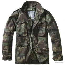 Veste Mi Saison Classic M 65 Brandit Woodland