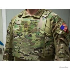 Gilet Porte-plaques Plateminus Blue Force Gear - Coyote - L -Peltor Soldes 00020 Gilet porte plaques Plateminus Blue Force Gear Coyote L