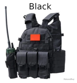 Gilet Militaire Tactique 5 Couleurs Disponibles ! -Peltor Soldes 00021 Gilet militaire tactique 5 couleurs disponibles