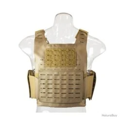 Gilet Porte-plaques Plateminus Blue Force Gear - Coyote - L -Peltor Soldes 00021 Gilet porte plaques Plateminus Blue Force Gear Coyote L