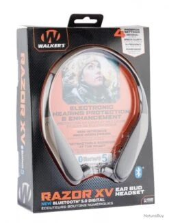 Oreillettes Electroniques Walker's Razor XV Walker's Razor XV -Peltor Soldes 00025 OREILLETTES ELECTRONIQUES WALKER S RAZOR XV BLUETOOTH 5