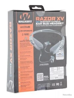 Oreillettes Electroniques Walker's Razor XV Walker's Razor XV -Peltor Soldes 00026 OREILLETTES ELECTRONIQUES WALKER S RAZOR XV BLUETOOTH 5