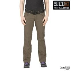 Pantalon 5.11 TACTICAL Cirrus Femme Vert Tundra Taille 6 (36-38)-Regular