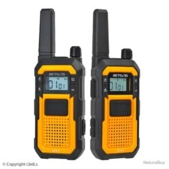 Pack De 2 RB648 Retevis IP67 PMR446 -Peltor Soldes 00034 Pack de 2 RB648 Retevis IP67 PMR446