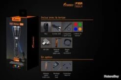 Lampe FITORCH P35R - 1200 LM -Peltor Soldes 00040 Lampe FITORCH P35R 1200 LM