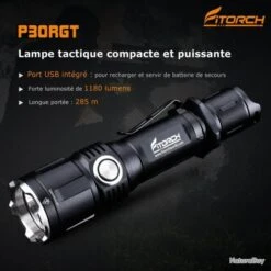 Lampe FITORCH P30RGT - 1180 LM -Peltor Soldes 00044 Lampe FITORCH P30RGT 1180 LM
